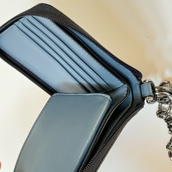 Michael Kors Cooper Ombre Zip Around Wallet MK Denim - Picture 13 of 13